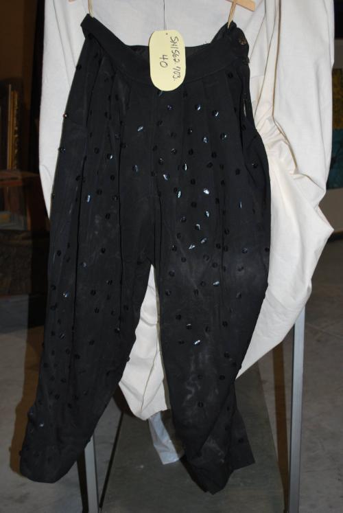 Riding trousers worn by F. Berny