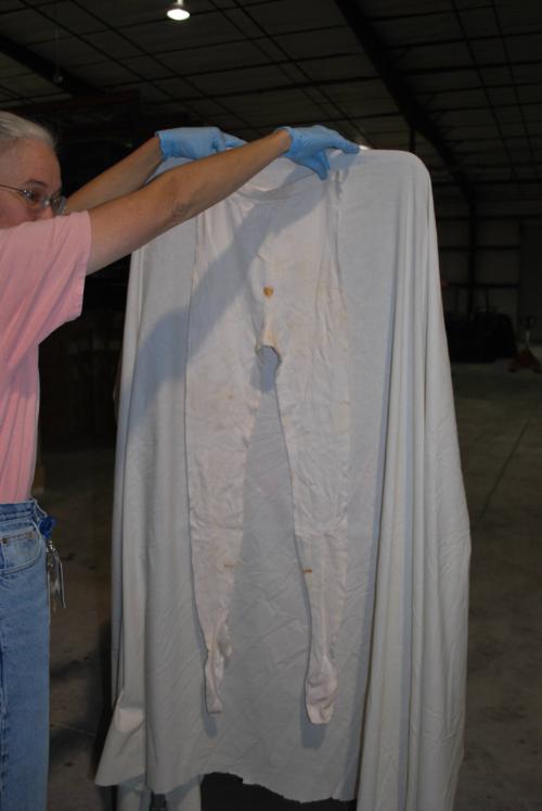 White Tights from wardrobe for Flying Act
