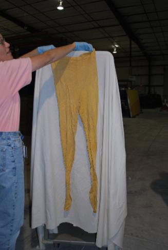 Yellow Tights from wardrobe for Flying Act