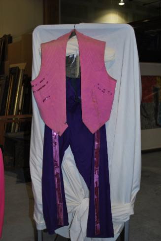 Vest for suit from the Rolling Globe Act worn worn by Otto Verdue