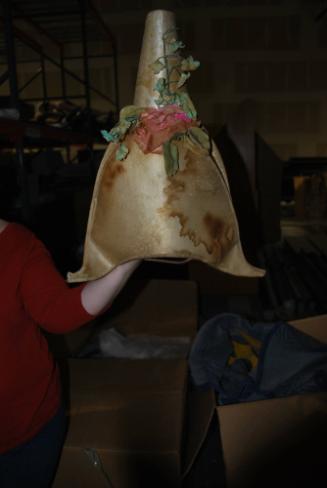 Cockade hat for Vienese Manage equestrian number worn by Florence Stephenson