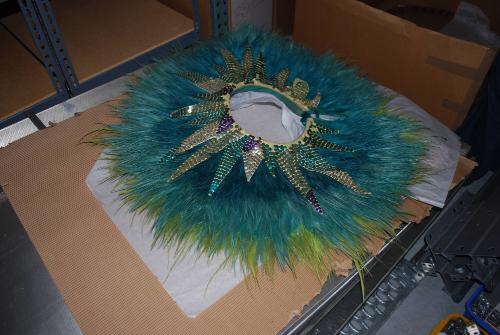 Feather Skirt for Costume