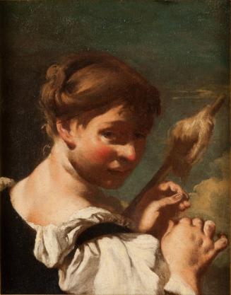 Girl with a Distaff