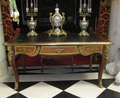 Bureau Plat (French Ormulu Desk)