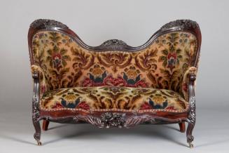 Sofa owned by Tom Thumb (Charles Stratton)