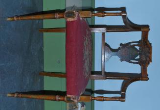 Chair with Rose needlework seat