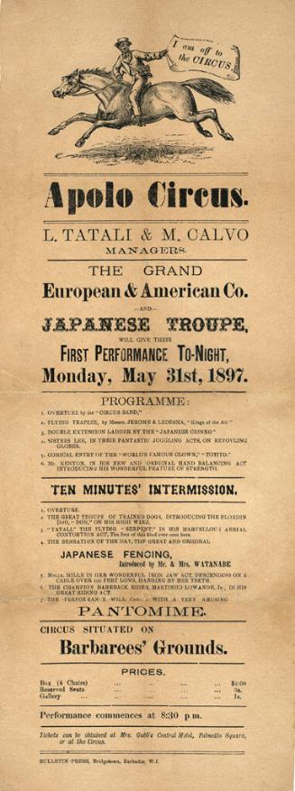 Apolo Circus: May 31, 1897