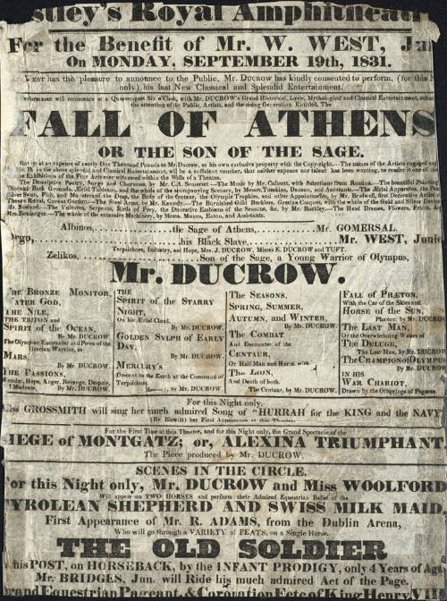 Astley's: September 19, 1831