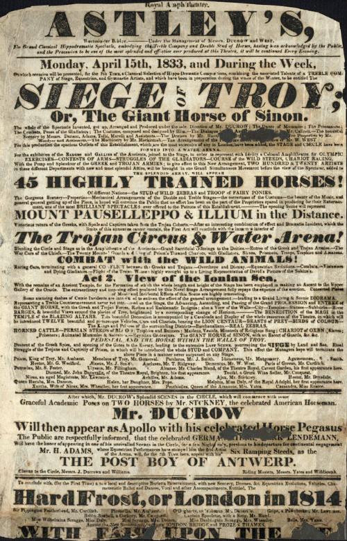 Astley's: April 15, 1833