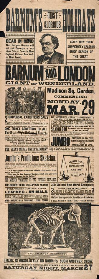Barnum & London: March 29, 1886