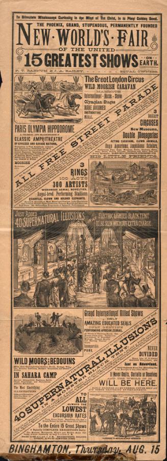 The Barnum & Bailey Moral Shows: August 15, 1889
