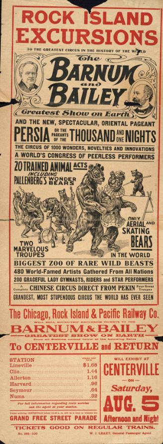 Barnum & Bailey: August 5, 1916