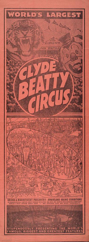 Clyde Beatty: May 19, 1952