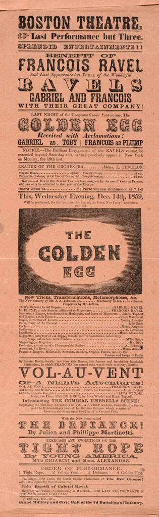 Boston Theatre: December 14, 1859