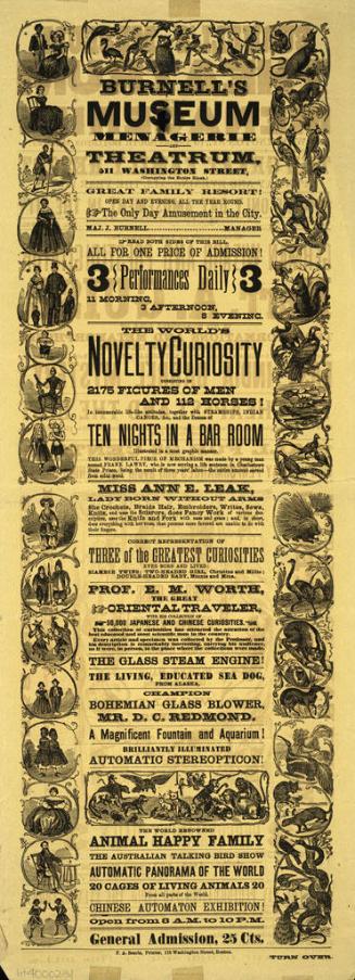 Burnell's Museum, Theatrum & Menagerie