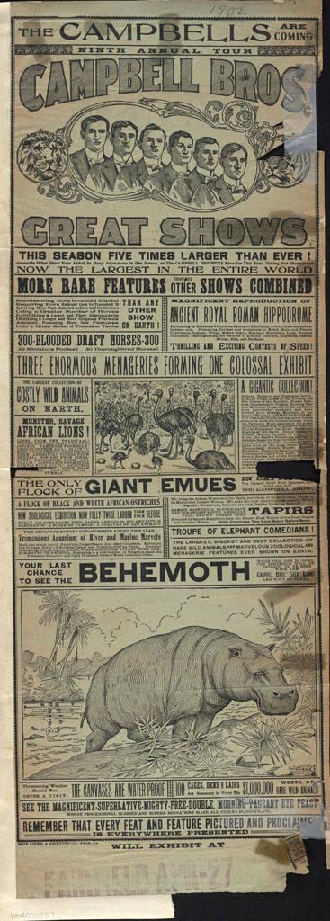 Campbell Bros.: April 27, 1902