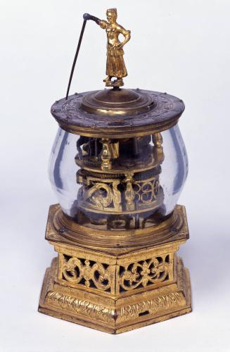 Figural Table Clock