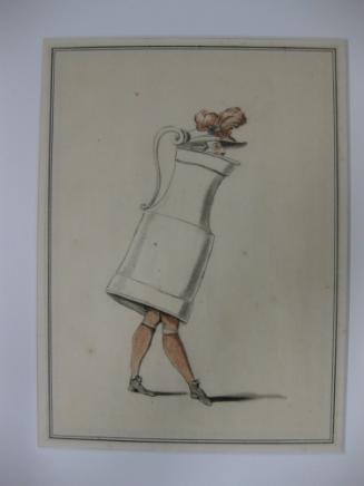 Costume for a Pitcher (The Head Peaks from the Lide)