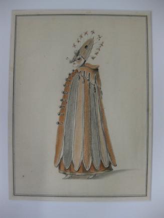 Costume for a Bee Hive (Hat) with Large Pointed Cape