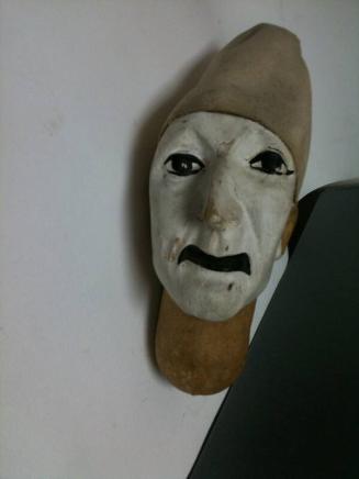 Tragic Clown head prop