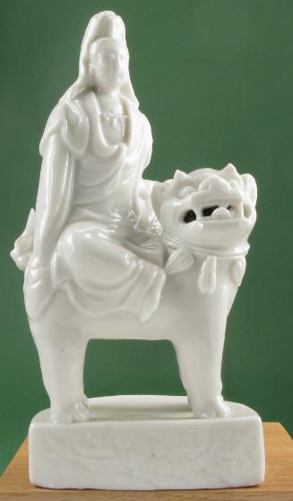 Guanyin, Bodhisattva of Compassion, as Avalokiteshvara of the Lion's Roar, or Simhanada Avalokiteshvara