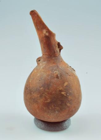 Juglet with cut-away spout