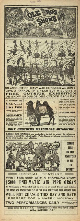 Cole Bros. World Toured Shows