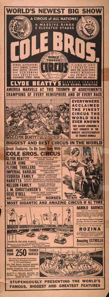 Cole Bros. World Toured Circus