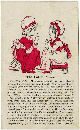 The Latest News; Hood's Sarsaparilla