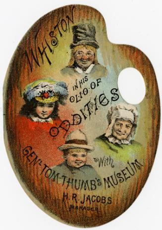 General Tom Thumb's Museum: Whiston in his olio of oddities