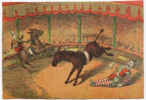 Hengler's Grand Cirque: Clown and Mule; Cinderella