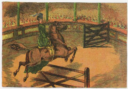 Hengler's: Equestrian artist; Carnival on the Ice