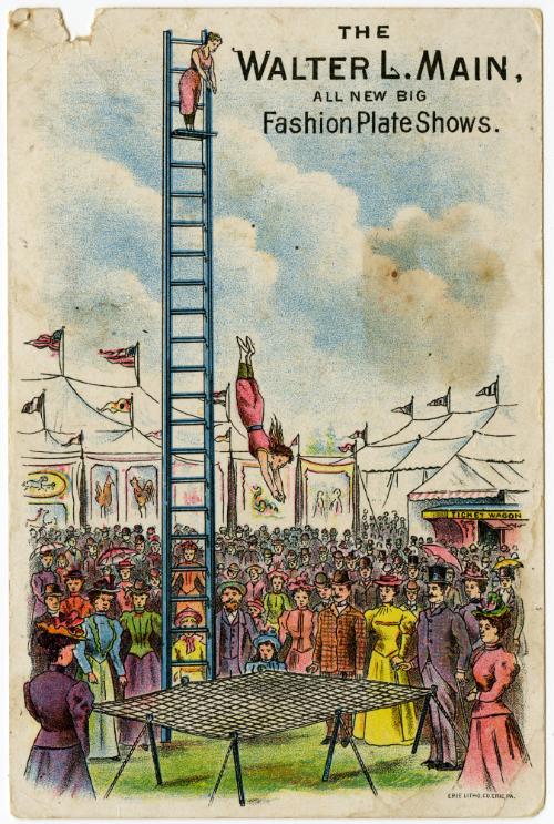 Walter L. Main: Fashion Plate Shows: Diver