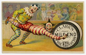 Clown wheelbarrow: Clark's spool
