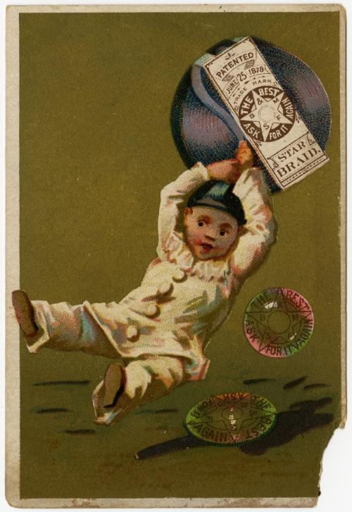 Child holding on to Star Brand
