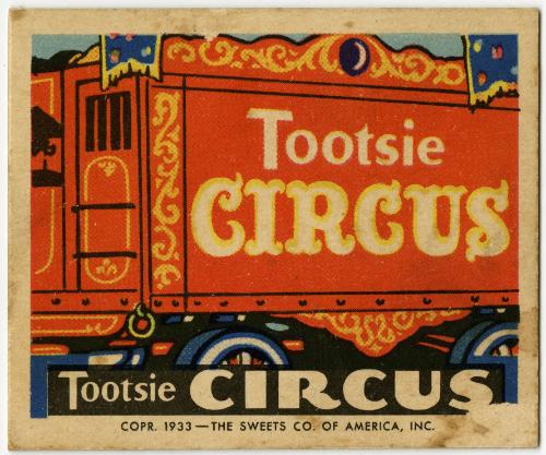 Tootsie Circus Menagerie Wagon