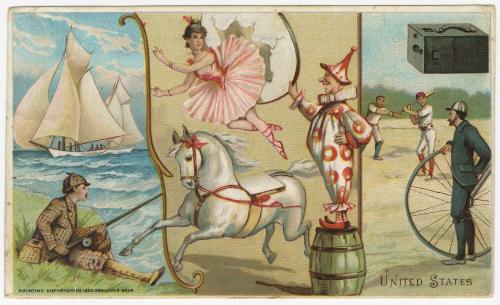 United States : Fishing, Circus, Baseball