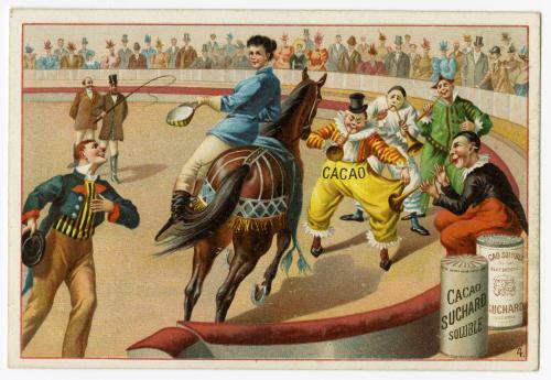 Clowns and Equestrian: "Cacao Suchard"