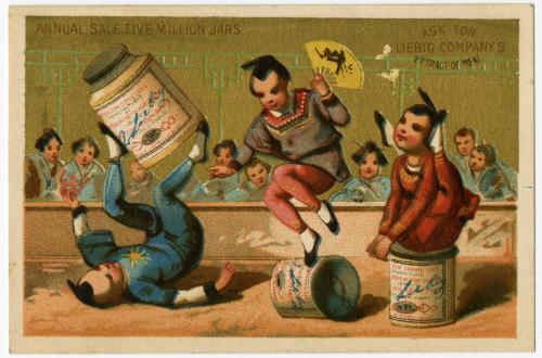 Asian acrobats: : Liebig's