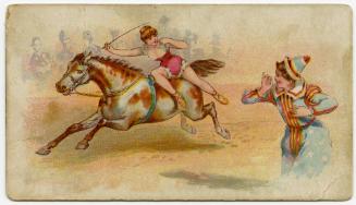 Equestrian artist and clown