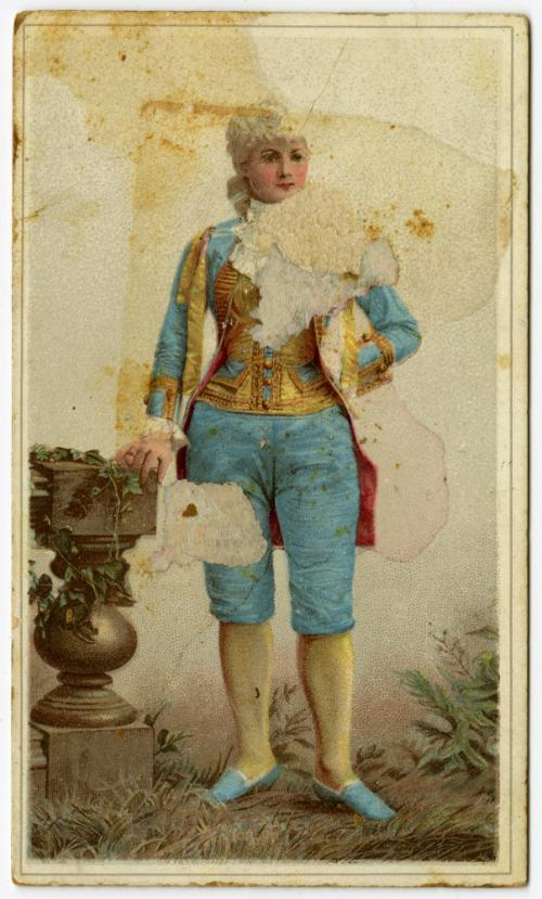 Stars of the Stage: portrait of man in powder wig