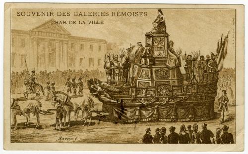 Souvenir des Galeries Remoises: Char de la Ville