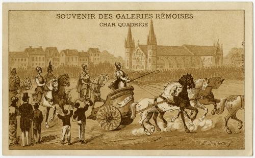 Souvenir des Galeries Remoises: Char Quadrige