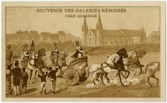 Souvenir des Galeries Remoises: Char Quadrige
