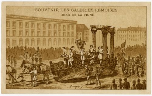Souvenir des Galeries Remoises: Char de la Vigne