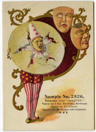 Sample No. 2526: Clown in hoop