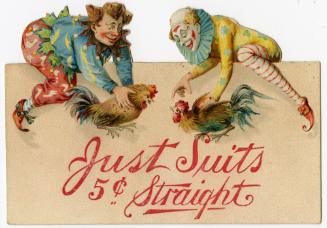 "Just Suits 5¢ Straight"