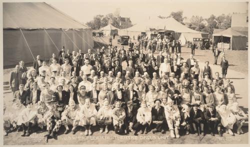 U.S. W.P.A. Federal Theater Circus Unit