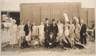 Schwarz Trio, Hobson Family, Hodgini Family, Sells Floto Circus Comedy Riding Acts