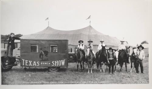 Jerry Burrel's Texas Ranch Show, Featured with Lewis Quality Circus
